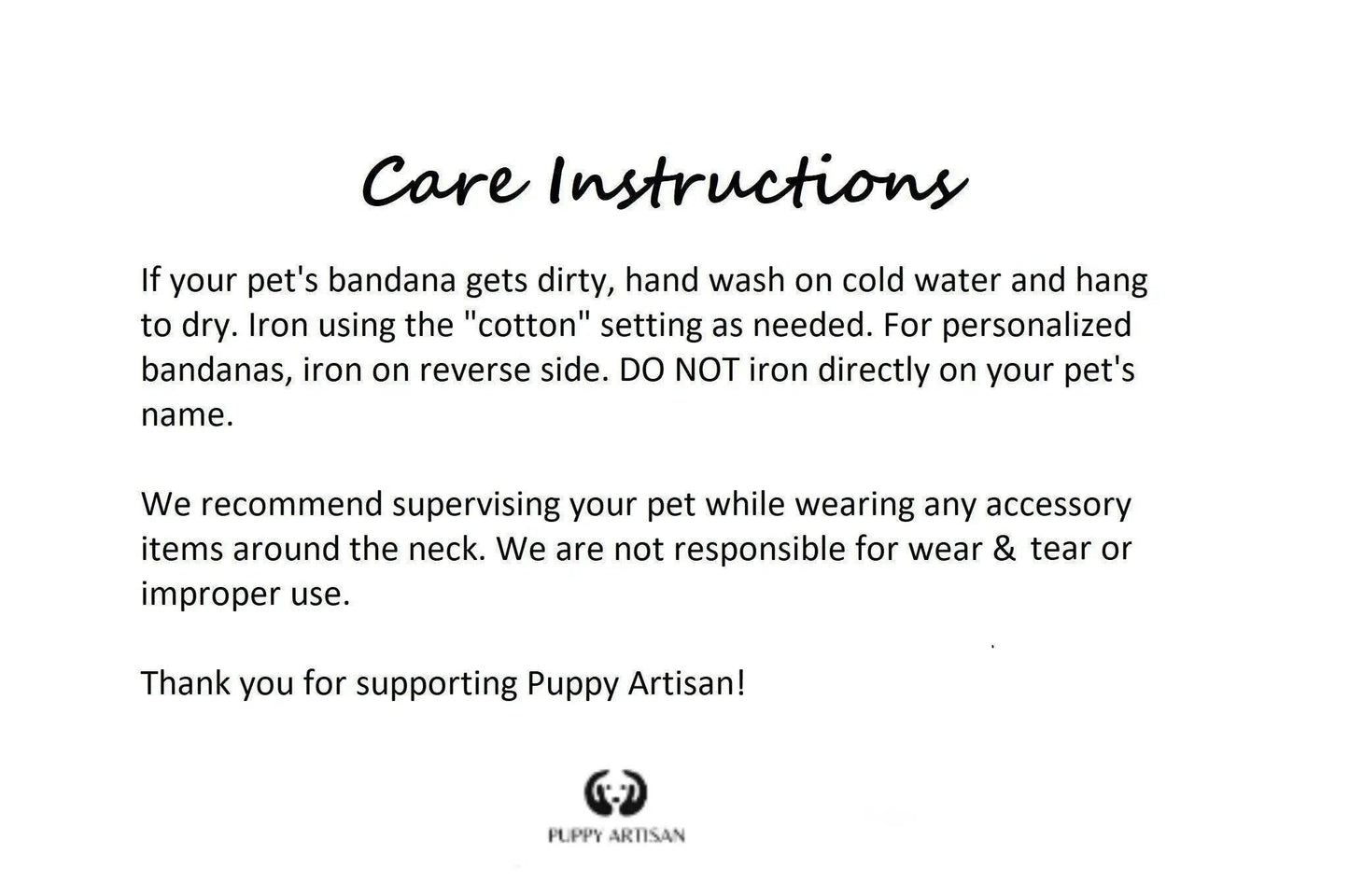 Blue Ombre Hearts Bandana - Puppy Artisan