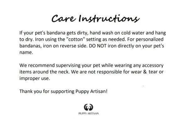 COOLING: Sweet Citrus Lightweight Bandana & Neck Scarf - Puppy Artisan