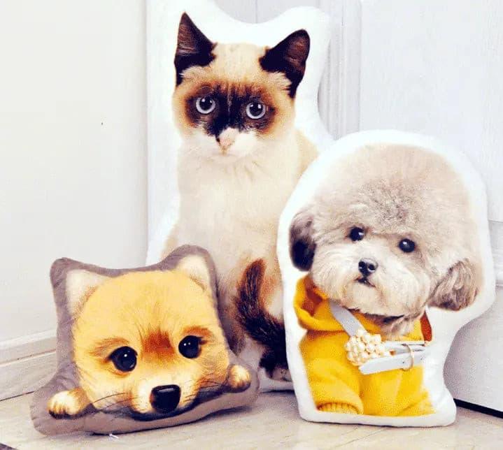 Custom Cute Pet Pillow - Puppy Artisan