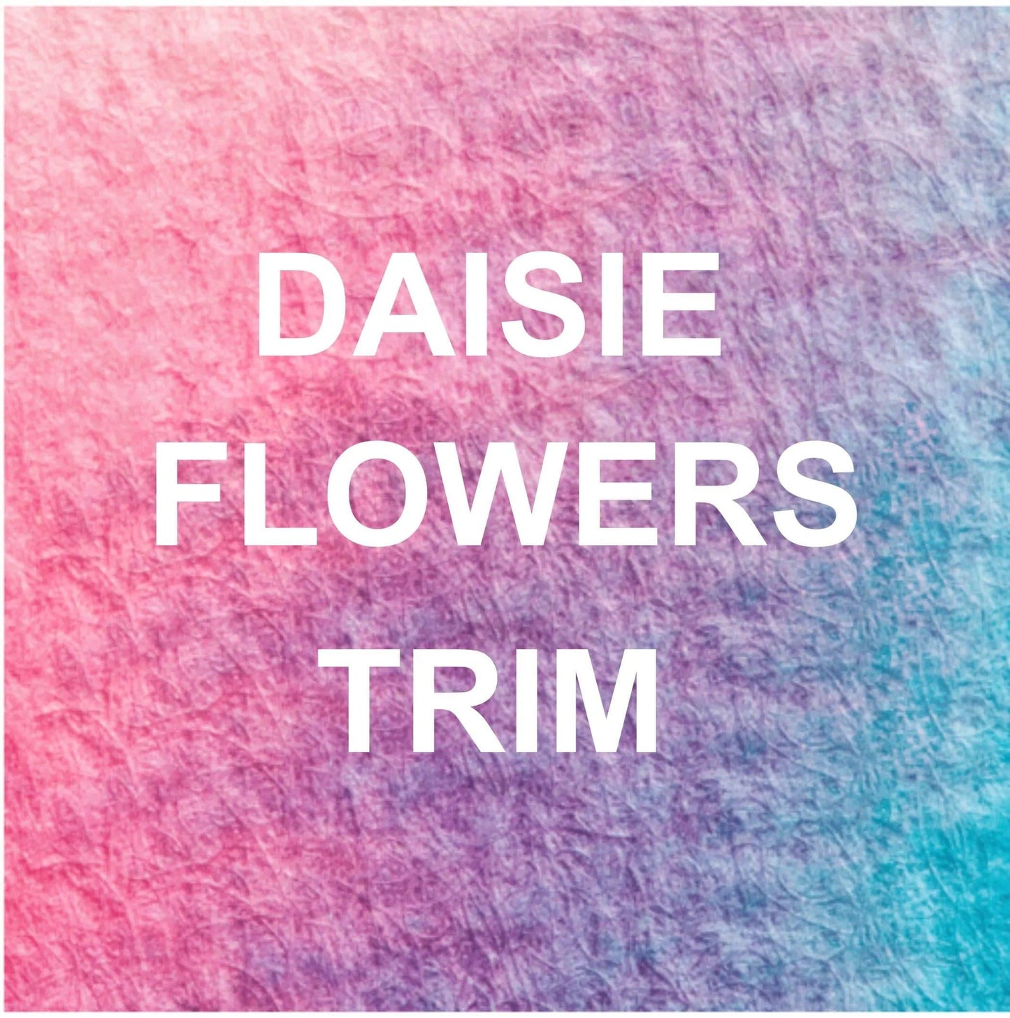 Daisie Flowers Trim - Puppy Artisan