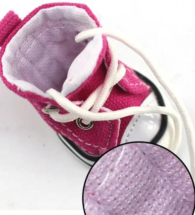 Denim Dogs Sneakers - Puppy Artisan