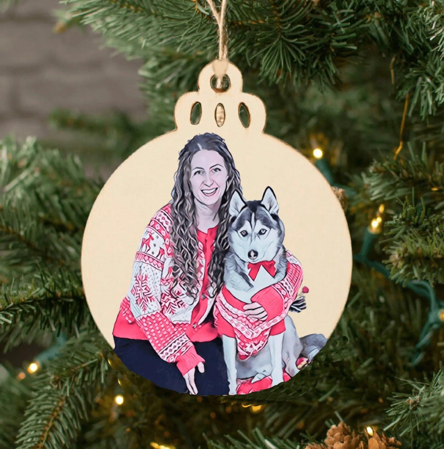 Family Ornament - Puppy Artisan