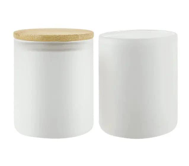 Hidden Message Frosted Glass Candles - Puppy Artisan