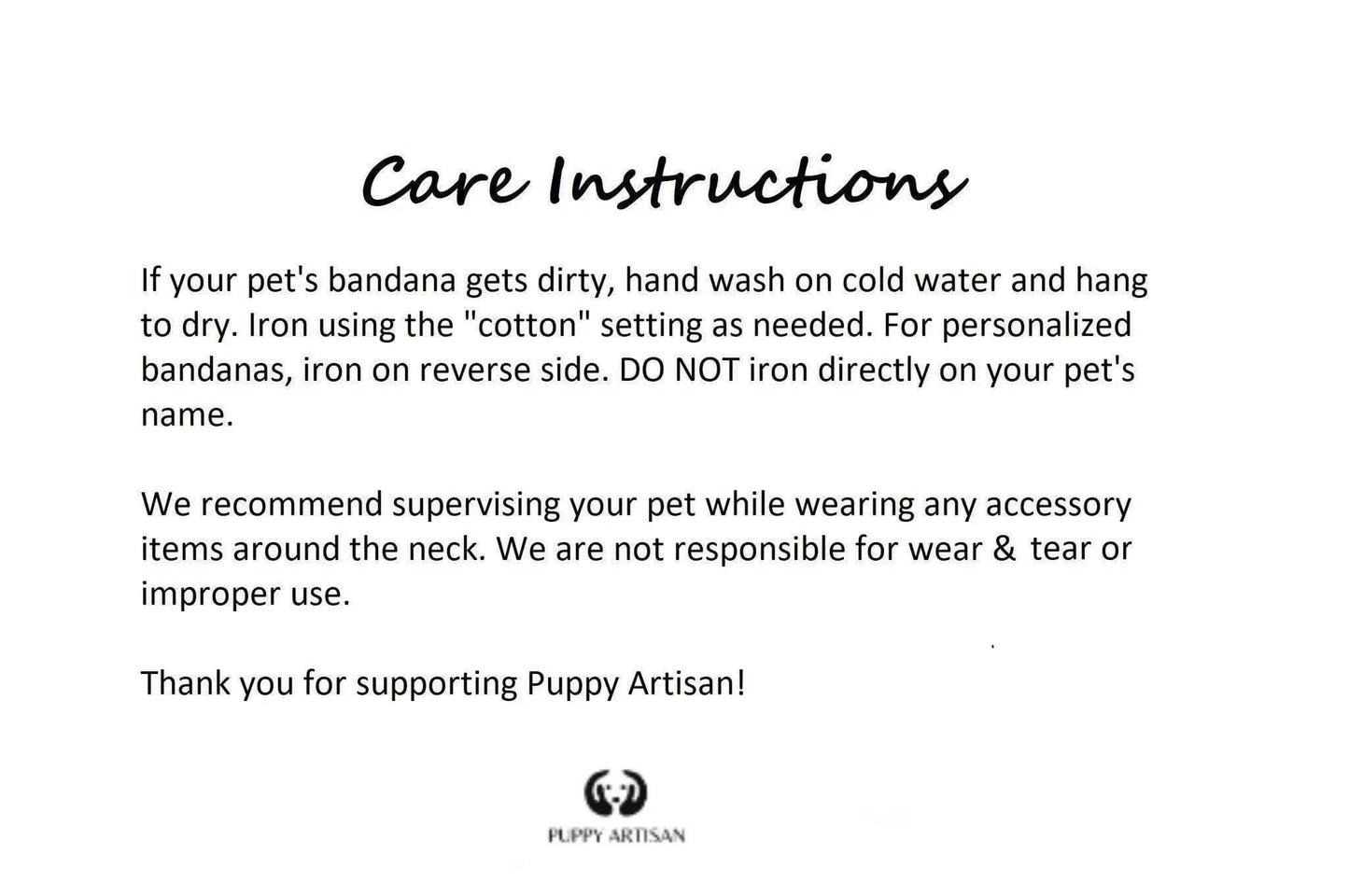 Mini Floral Teal Bandana - Puppy Artisan