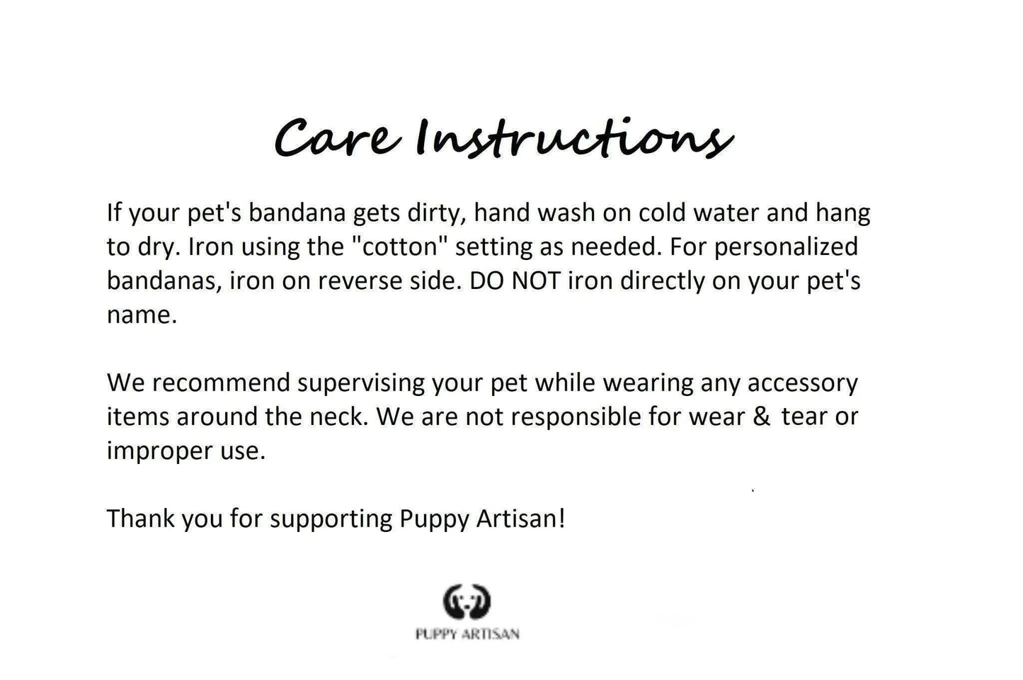 Multicolored Snowflakes Bandana - Puppy Artisan