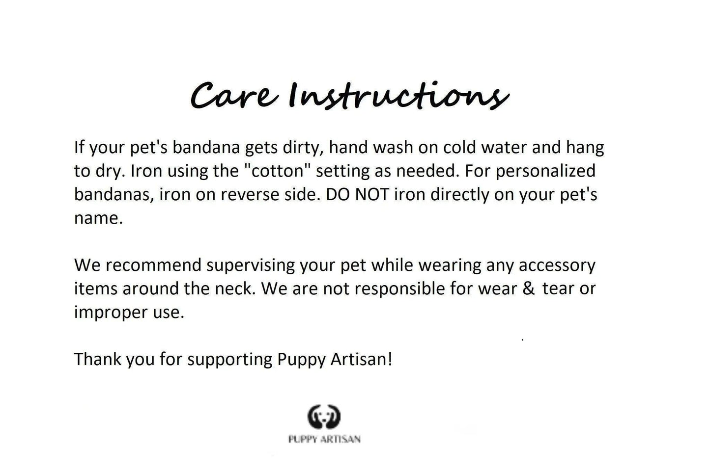 PRIDE Bandana - Puppy Artisan