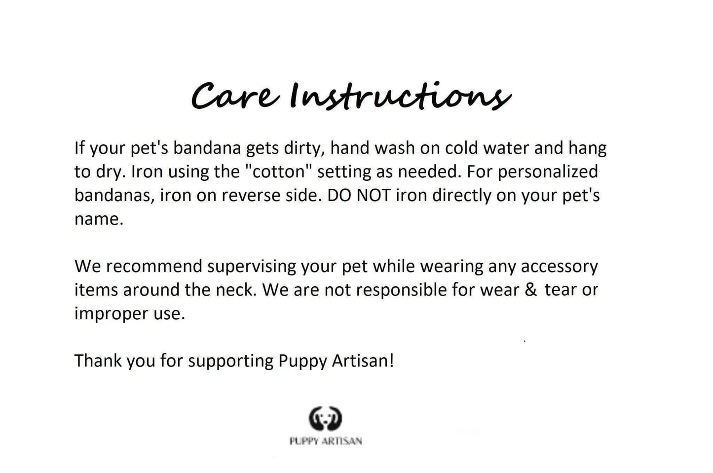 Snowman Bandana - Puppy Artisan