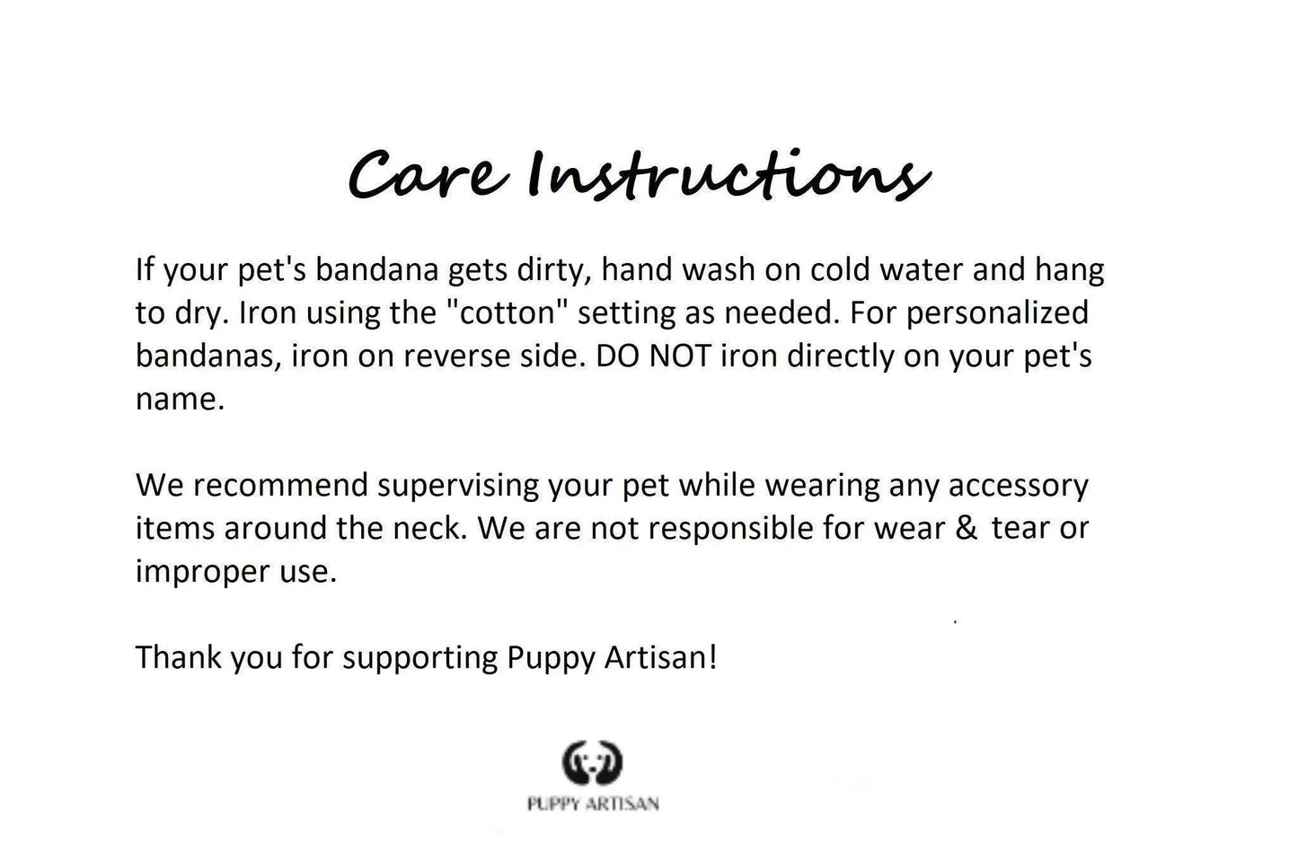 Vintage Moroccan Bandana - Puppy Artisan