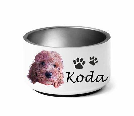 Personalized Custom Dog Bowl | Puppy Artisan