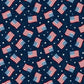 American Flags Bandana - Puppy Artisan