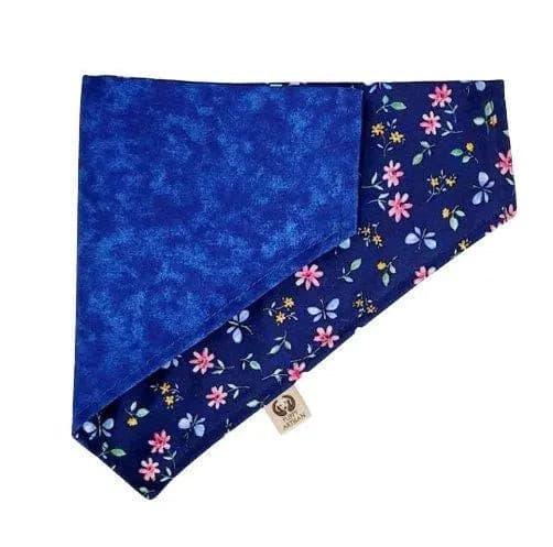 Blue Blooms Bandana - Puppy Artisan