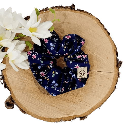 Blue Blooms Bandana - Puppy Artisan