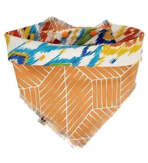 Bohemian Sunset Fray Bandana - Puppy Artisan