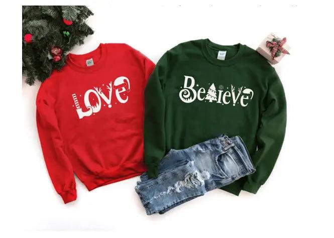 Christmas Crewneck Sweatshirt - Puppy Artisan