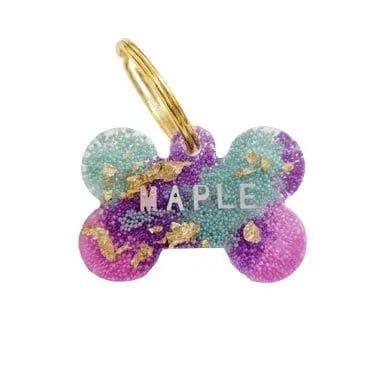 Cotton Candy Resin Pet Tag - Puppy Artisan