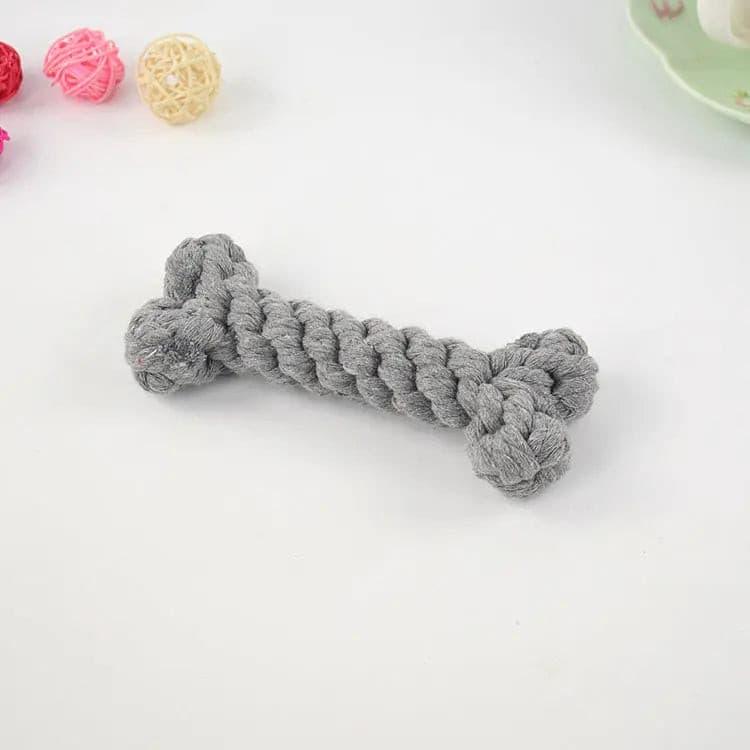 Cotton Rope Bone Toy - Puppy Artisan