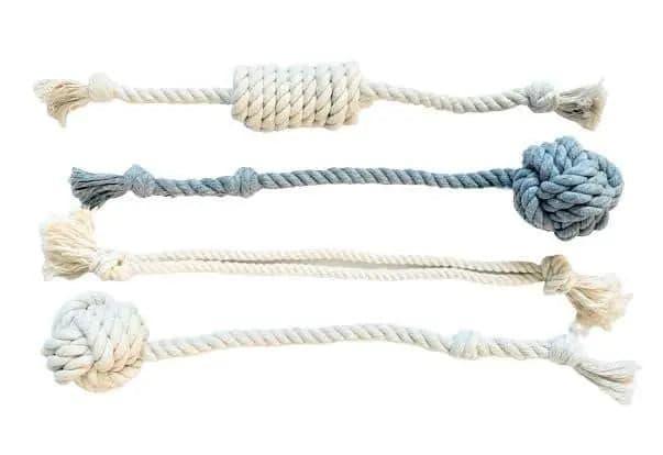 Cotton Rope Nautical Wrap Toy - Puppy Artisan