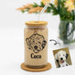 Custom Pet Portrait 16oz Libbey Glass Can - Puppy Artisan