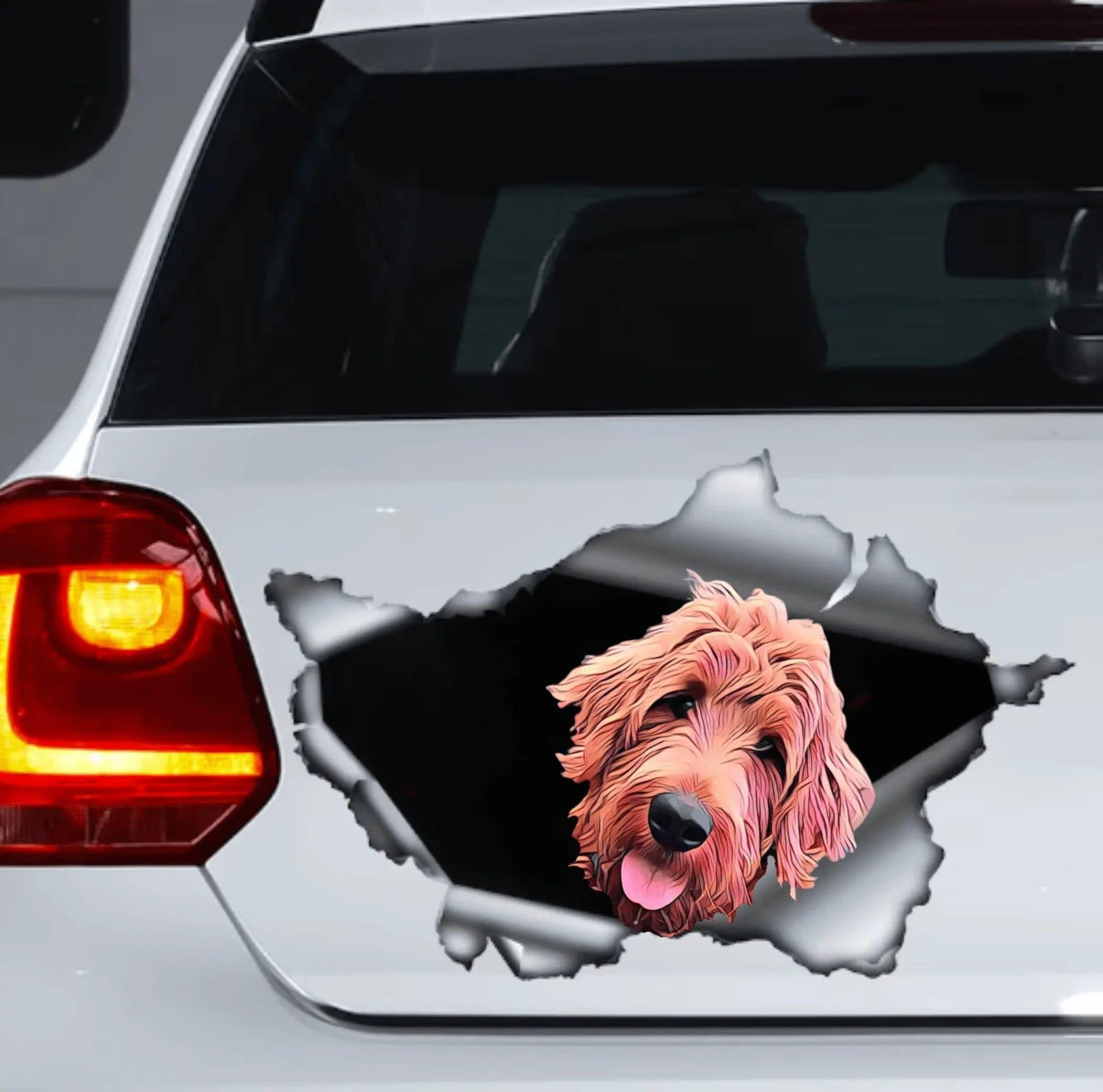 Custom Pet Stickers On Cars - Puppy Artisan