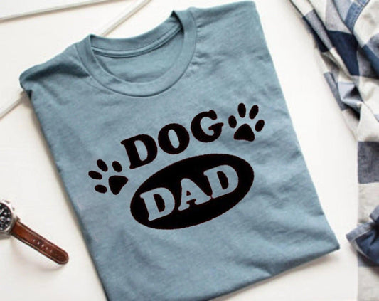 Dog Dad Short Sleeve T-Shirt - Puppy Artisan