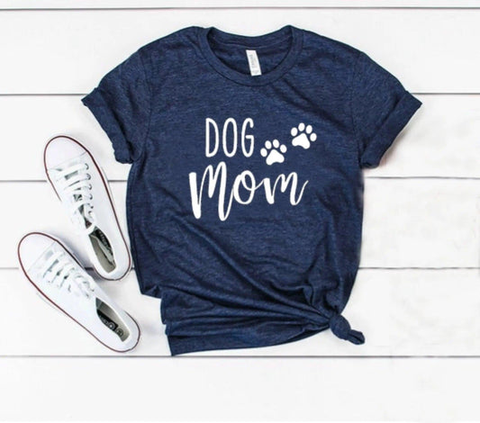 Dog Mom & Dog Dad Paws Short Sleeve T-Shirt - Puppy Artisan