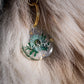Dried Flowers Resin Pet Tag - Puppy Artisan