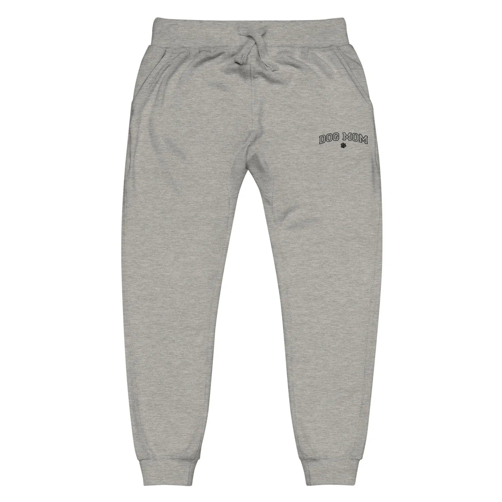 Embroidered Unisex Fleece Sweatpants - Puppy Artisan