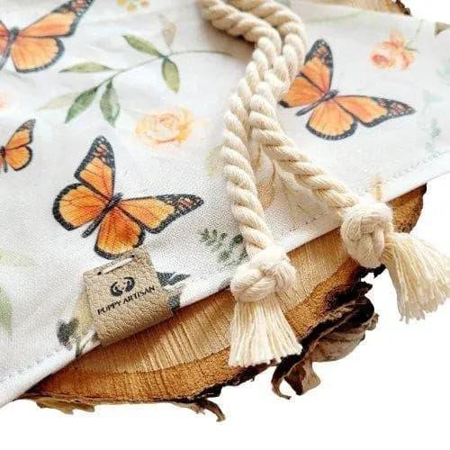 Exclusive Butterfly Love Bandana - Puppy Artisan