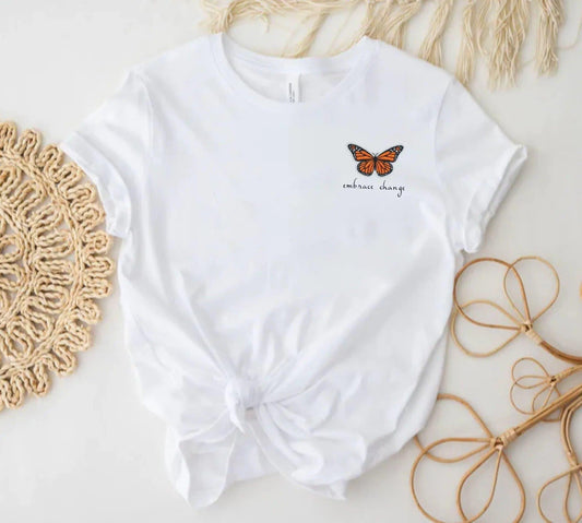 Exclusive Butterfly Love Unisex Crewneck Sweatshirt & Tshirt - Puppy Artisan