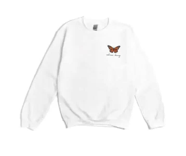 Exclusive Butterfly Love Unisex Crewneck Sweatshirt & Tshirt - Puppy Artisan