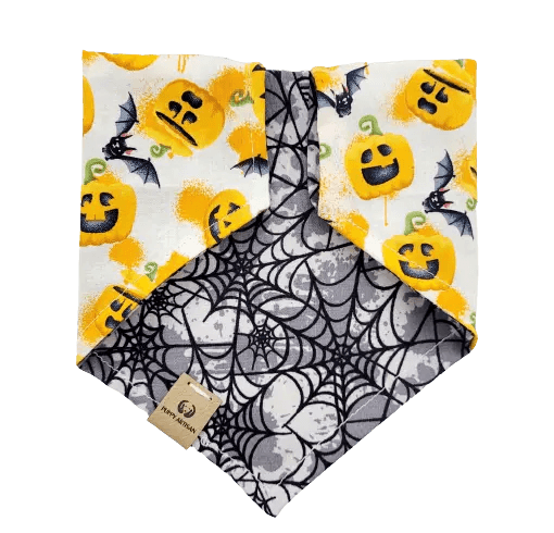 Halloween Pumpkin Bandana - Puppy Artisan