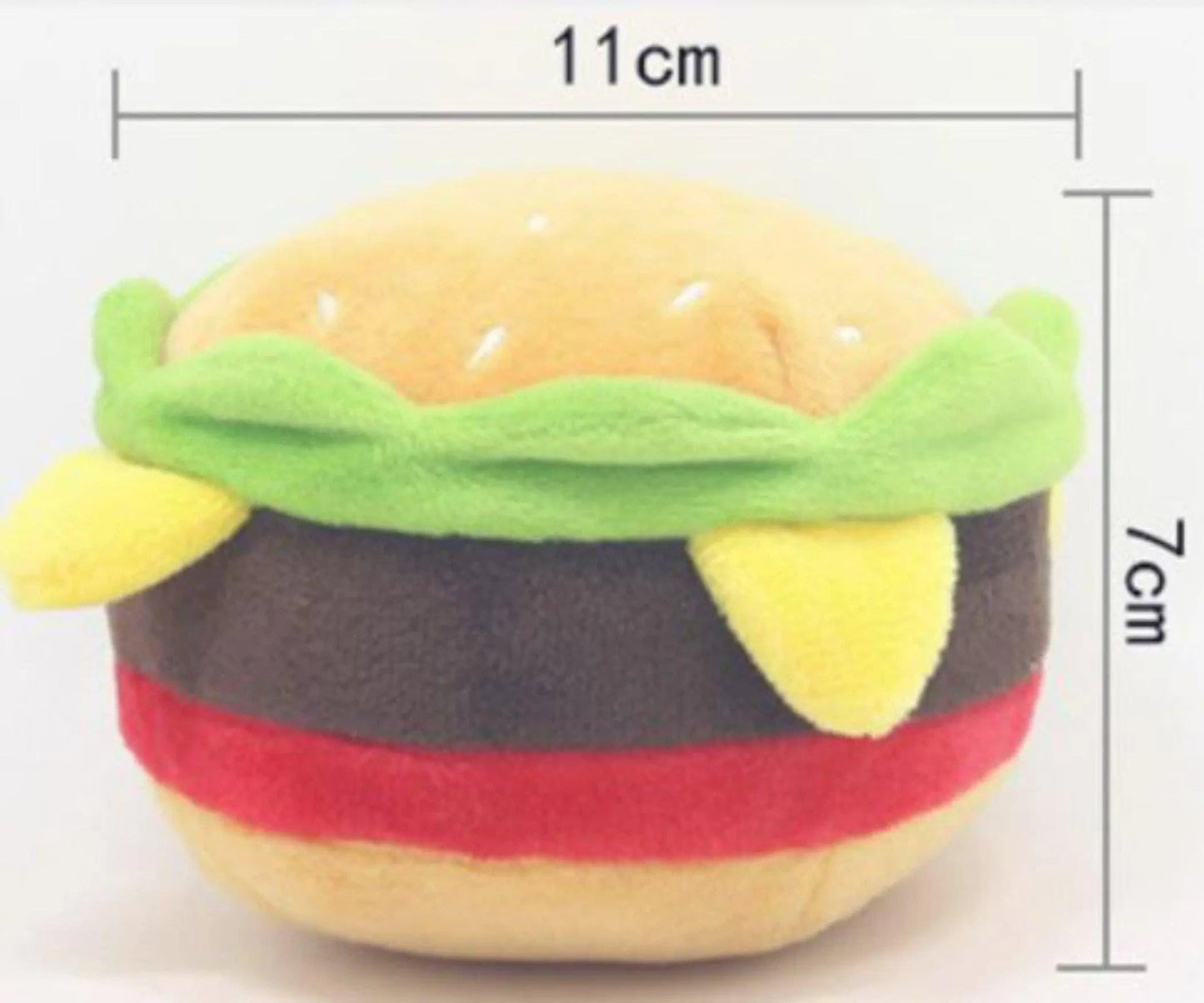 Hamburger Plush Toy - Puppy Artisan