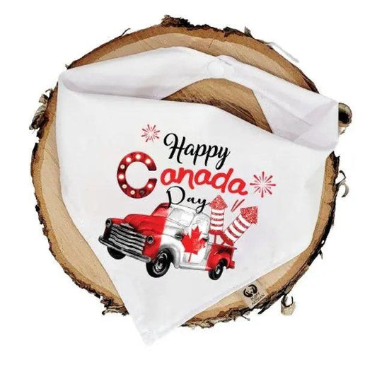 Happy Canada Day Bandana - Puppy Artisan