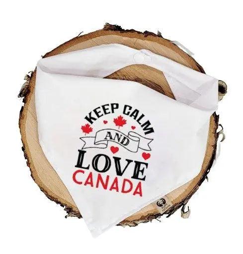 Happy Canada Day Bandana - Puppy Artisan