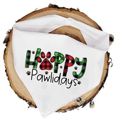 Happy Pawlidays Bandana - Puppy Artisan