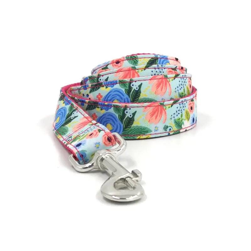 Mid Spring Garden Collar Leash Bowtie Set - Puppy Artisan