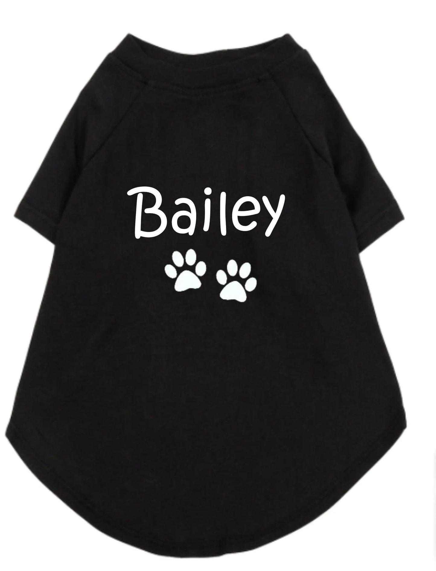 Personalized Dog Short Sleeve T-Shirt With Crew Neck - Puppy Artisan