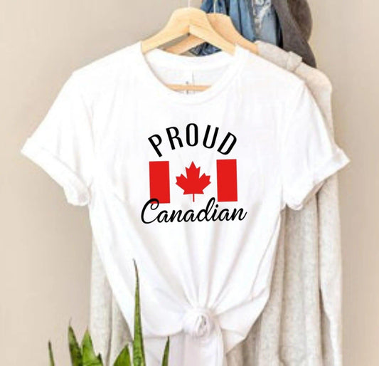 Proud Canadian Short Sleeve T-Shirt - Puppy Artisan