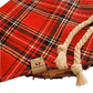Red Plaid Flannel Bandana - Puppy Artisan