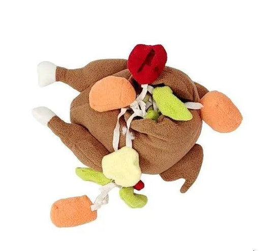 Roasted Turkey Snuffle Toy - Puppy Artisan