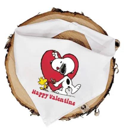 Snoopy Valentine's Day Bandana - Puppy Artisan