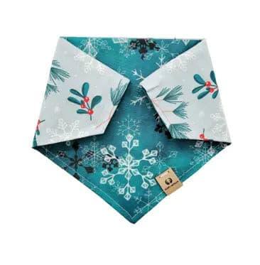 Sweet Boho Christmas Bandana - Puppy Artisan