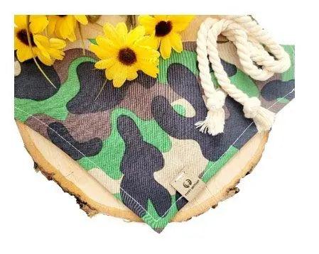 Woodland Camouflage Bandana - Puppy Artisan